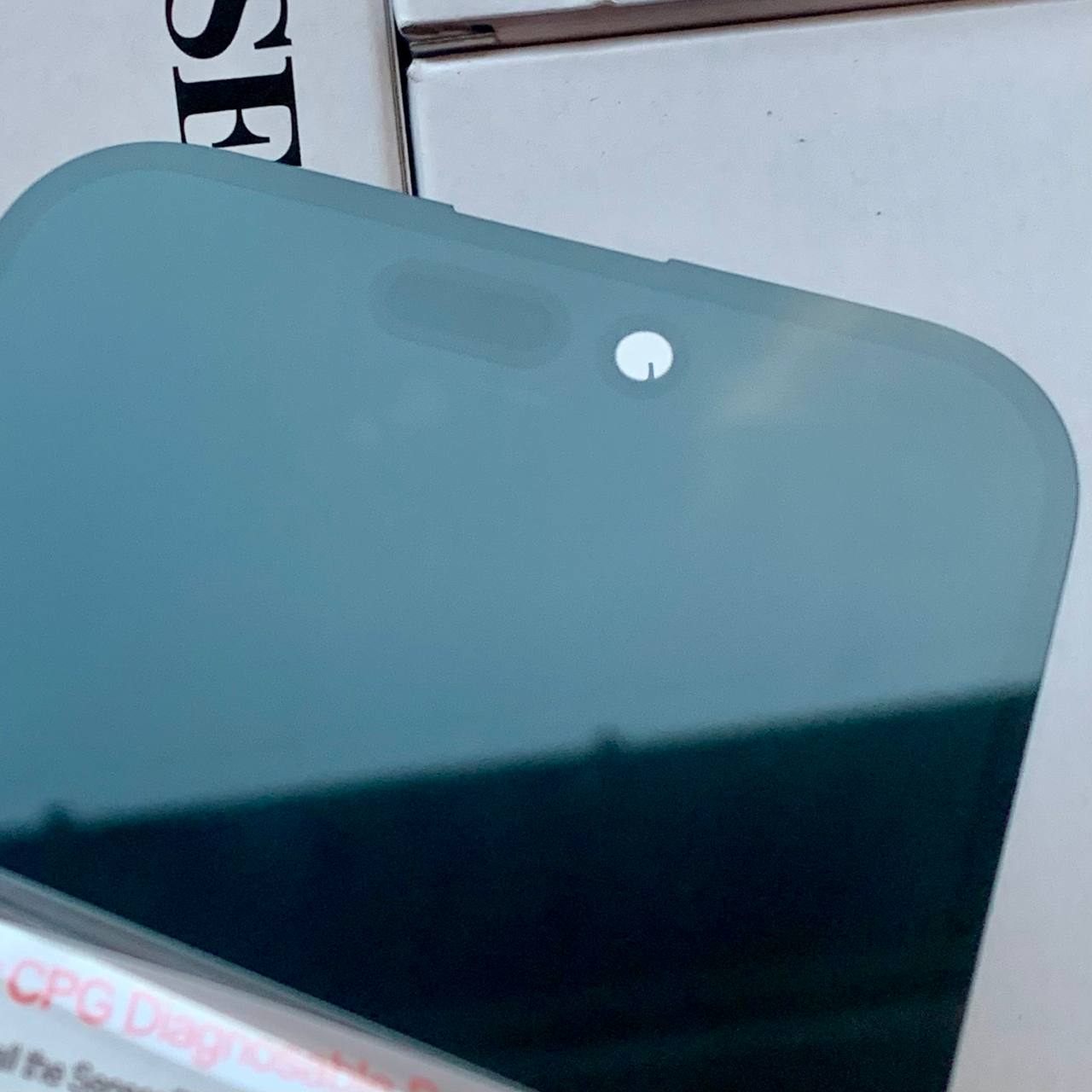 Дисплей iPhone 14 Pro black, с рамкой, CPG Soft OLED 120Hz (без ошибки)