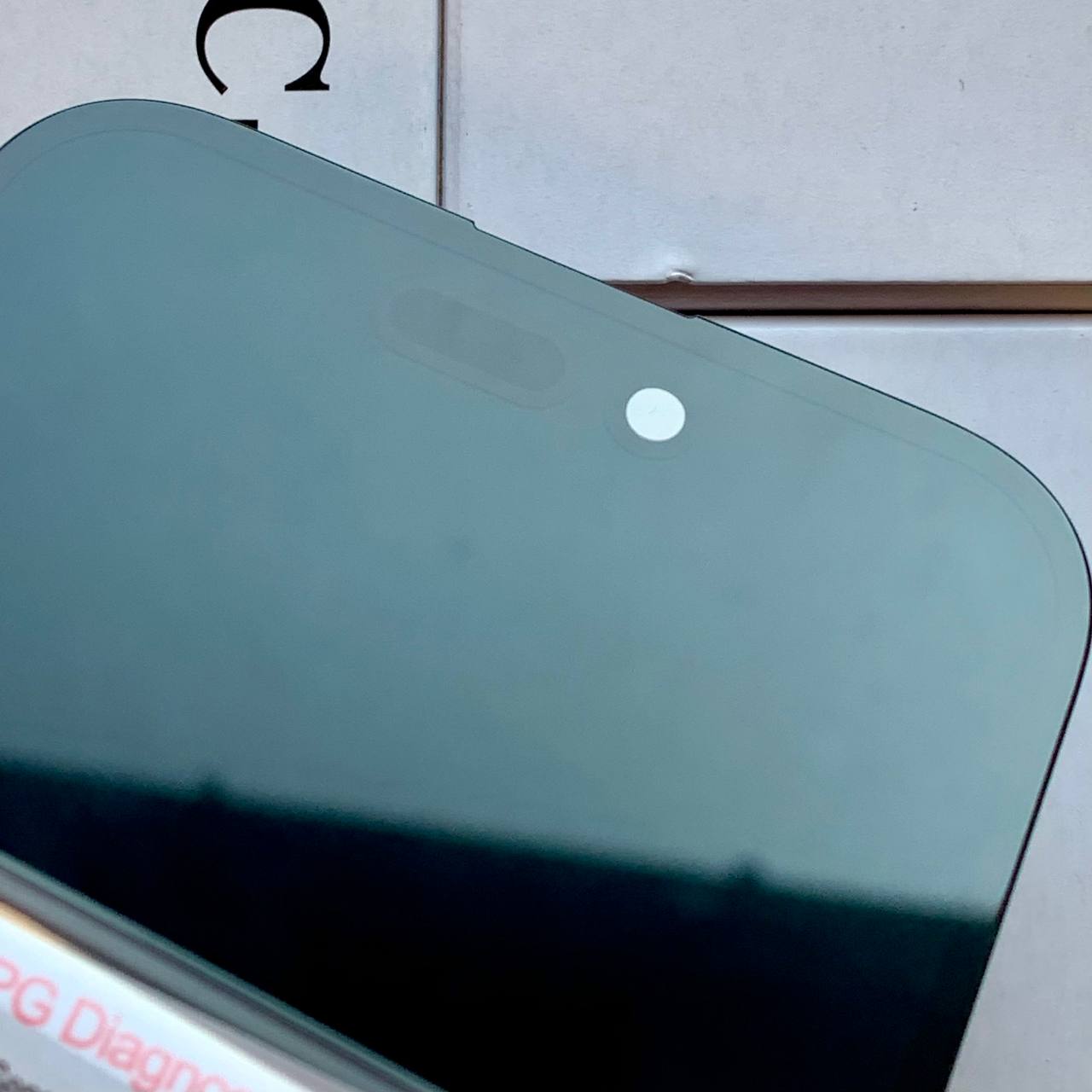 Дисплей iPhone 15 black, с рамкой, CPG Soft OLED (без ошибки) | С верхним шлейфом