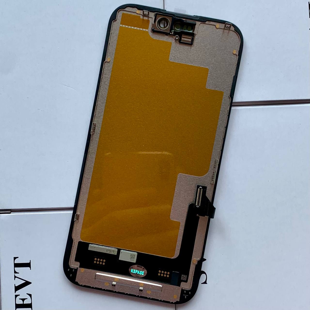 Дисплей iPhone 15 black, з рамкою, Original Self Welded