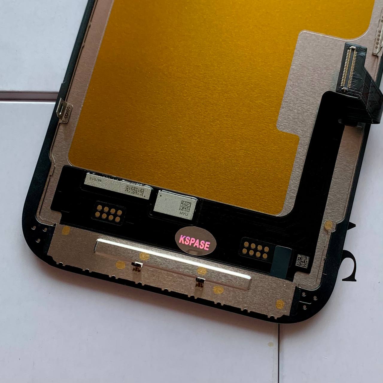 Дисплей iPhone 15 black, з рамкою, Original Self Welded