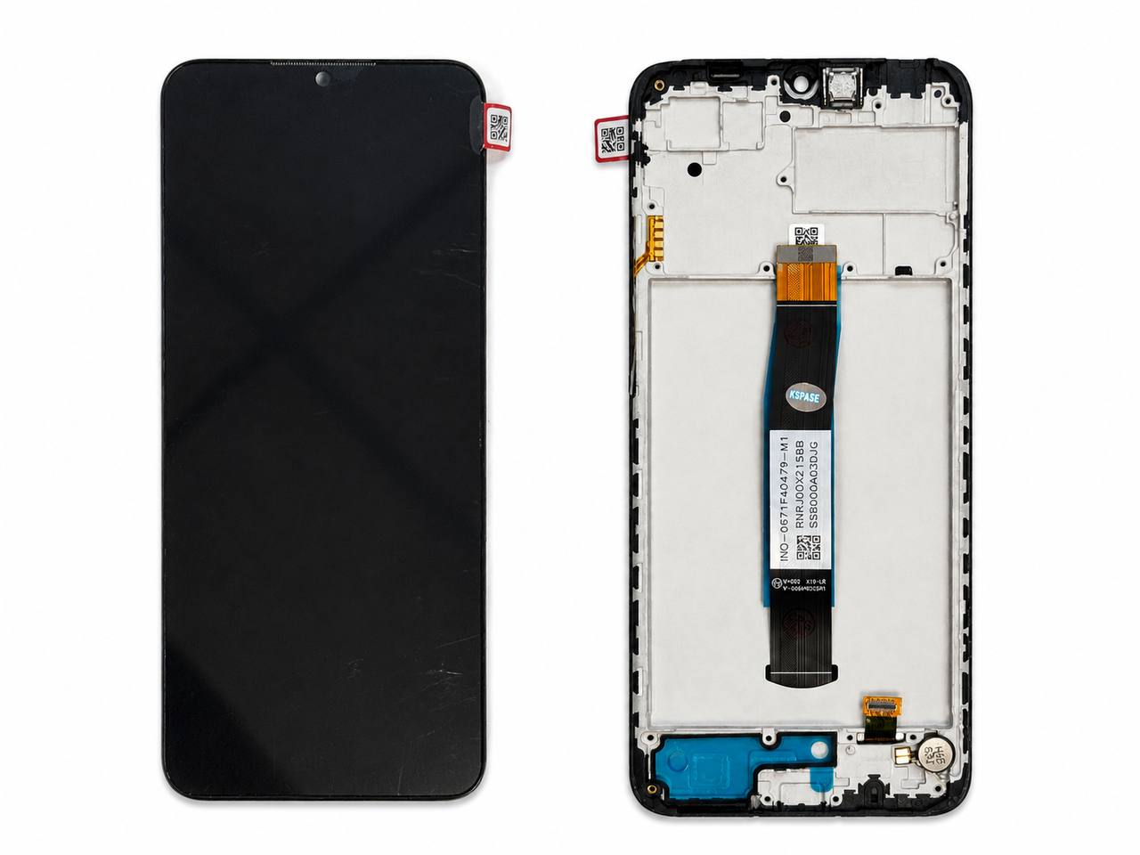 Дисплей Xiaomi Redmi 10C black, з рамкою, спікером, вібро, Original Self Welded