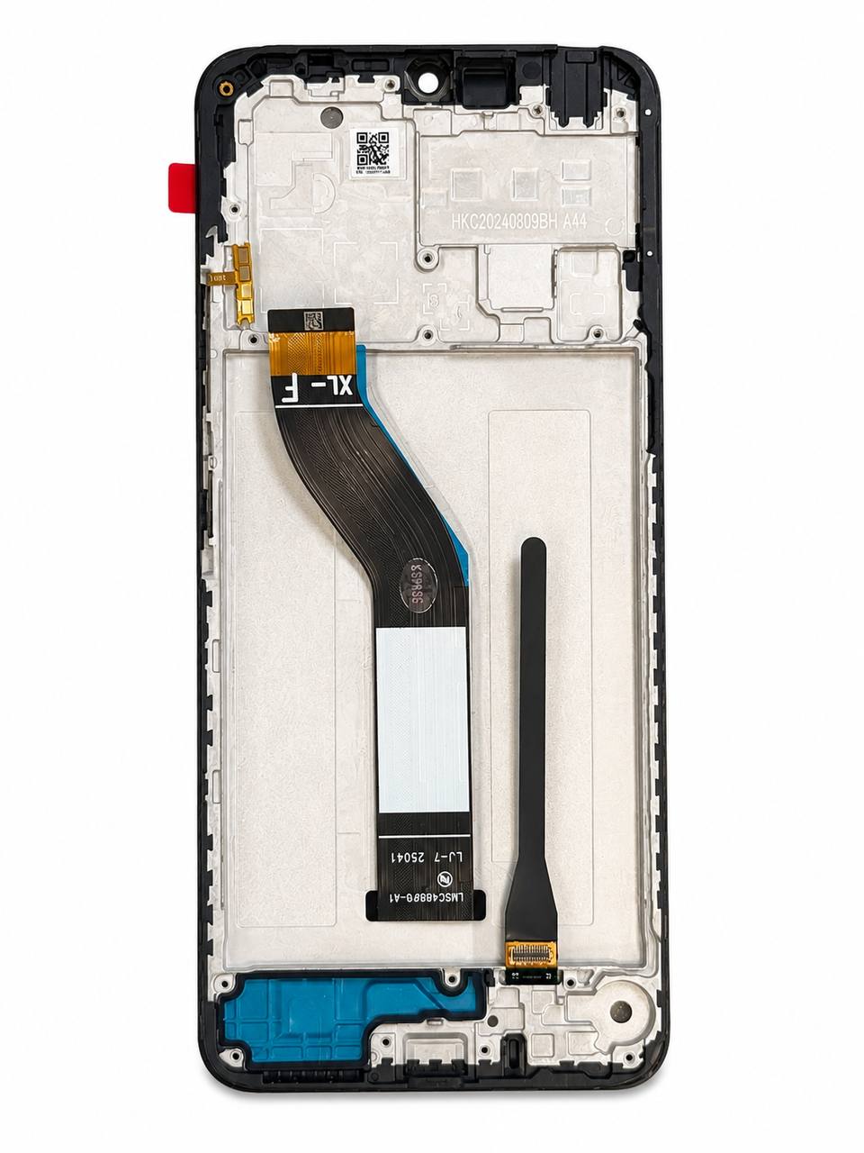 Дисплей Xiaomi Redmi 14C | Redmi A3 Pro | Poco C75 | Poco C75 5G black, с рамкой, Original