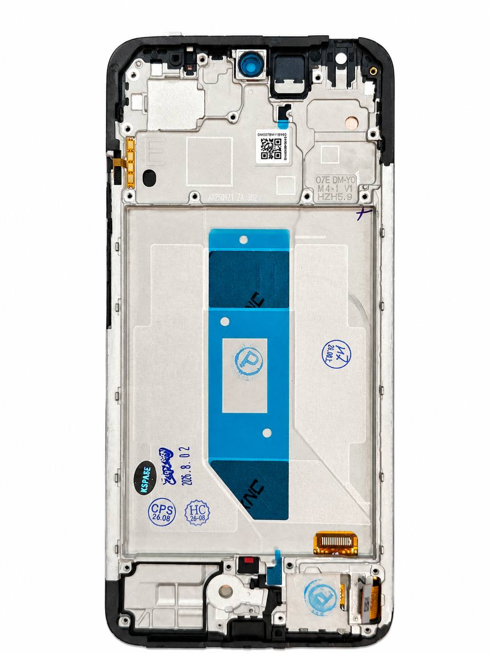 Дисплей Xiaomi Redmi Note 14 4G black, з рамкою, Original (161*74mm) | Європейська версія