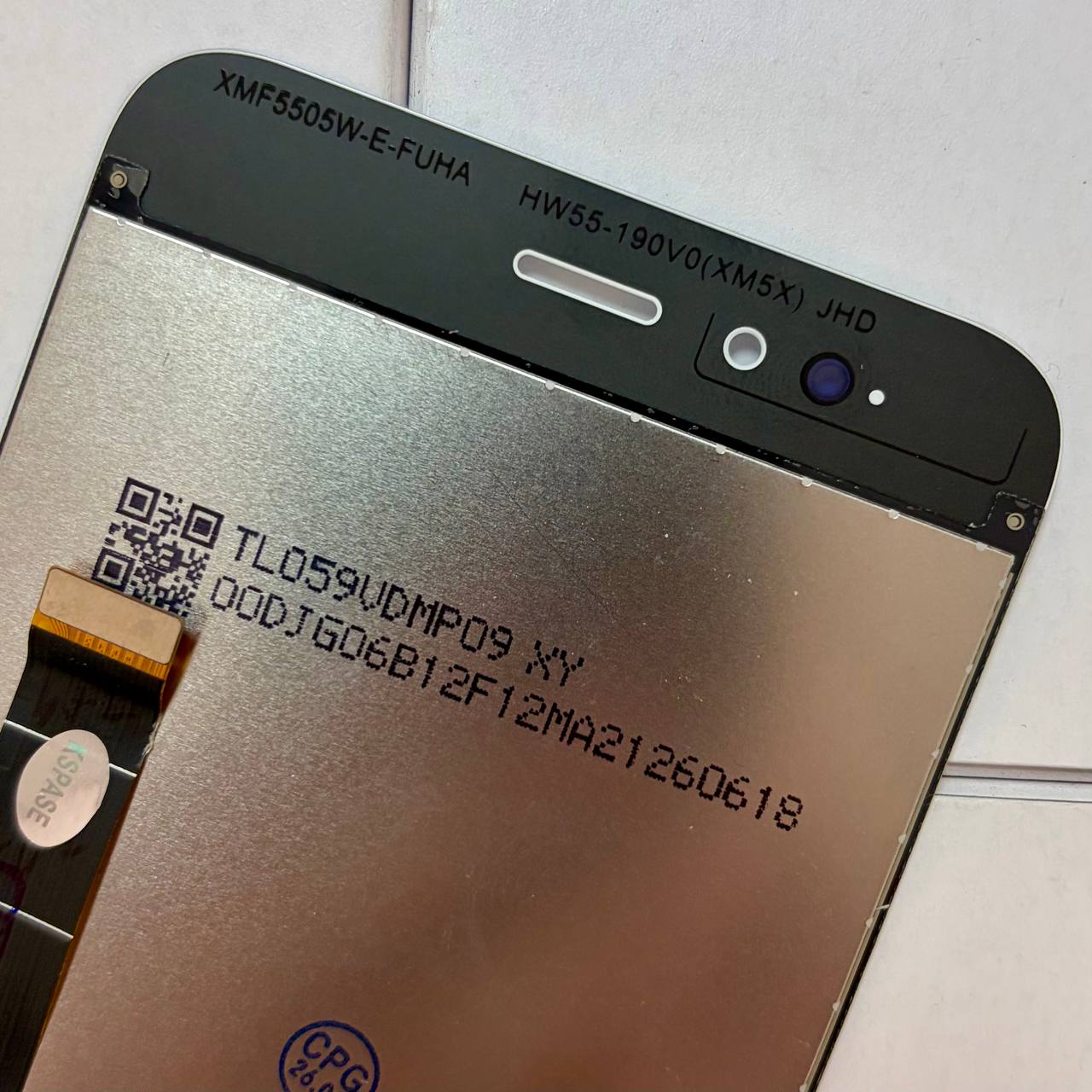 Дисплей Xiaomi Mi A1 | Mi 5X black, без рамки, Original Self Welded