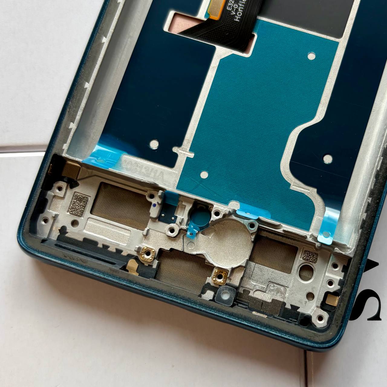 Дисплей Motorola Moto Edge 50 Fusion blue, с рамкой, Original Self Welded