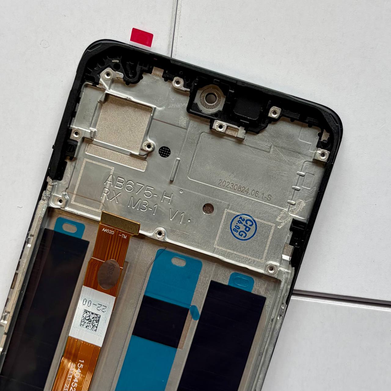 Дисплей Realme C67 5G black, с рамкой, Original Self Welded