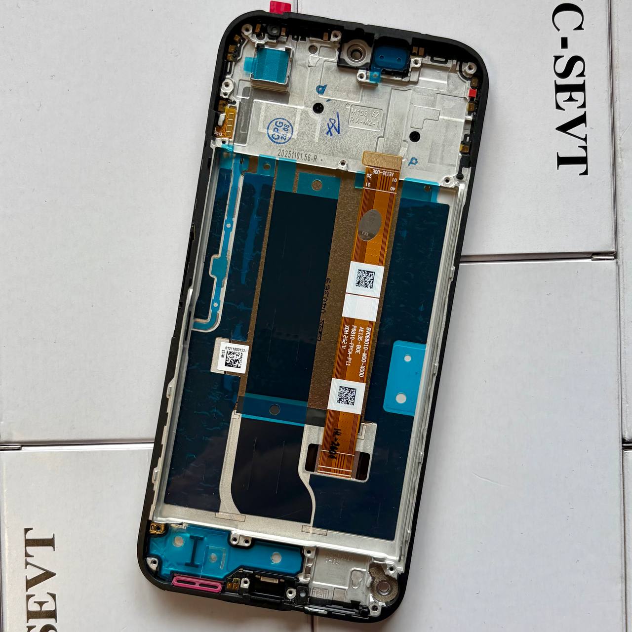 Дисплей Realme C85 5G black, с рамкой, Original Self Welded