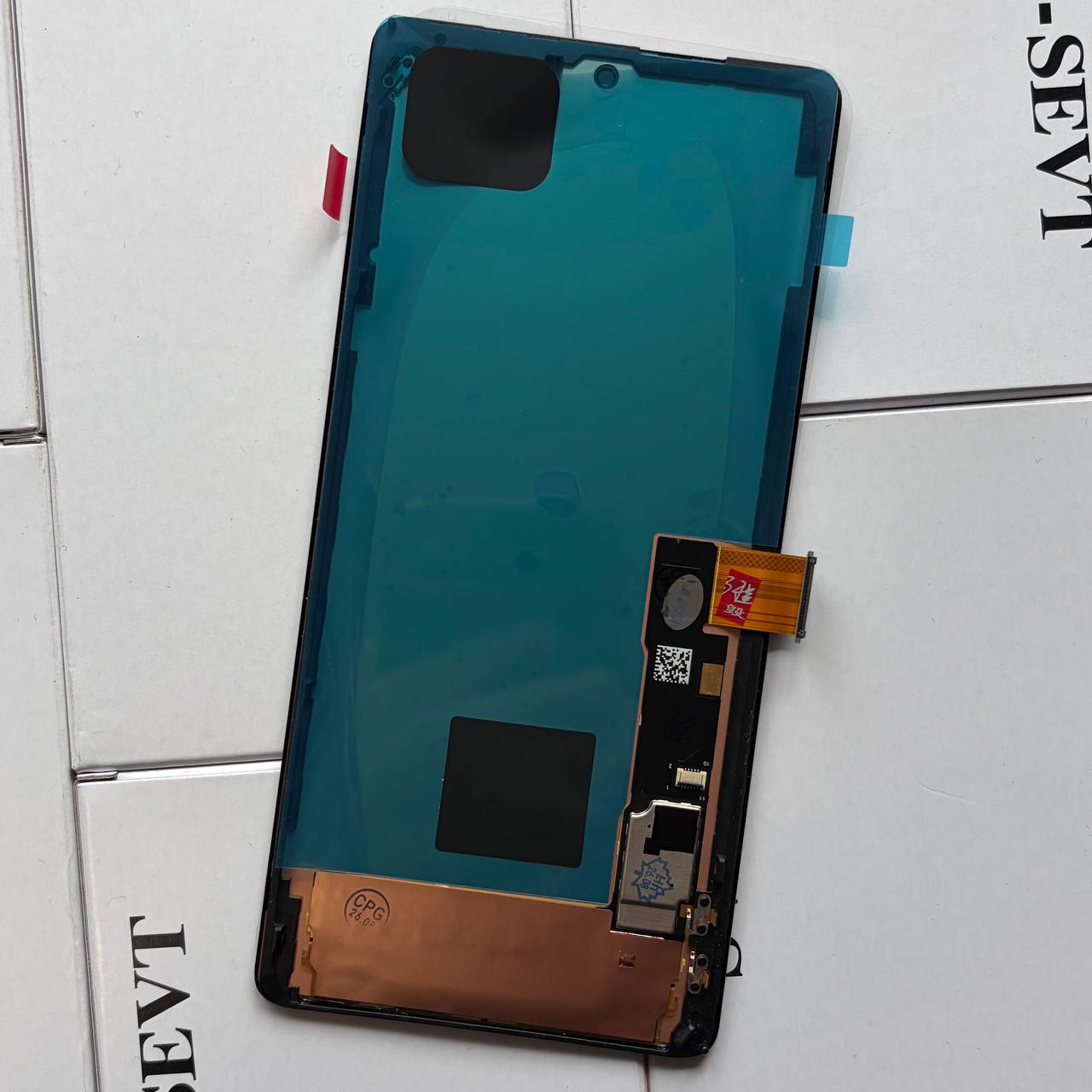 Дисплей Google Pixel 7 Pro black, с рамкой, Original Self Welded
