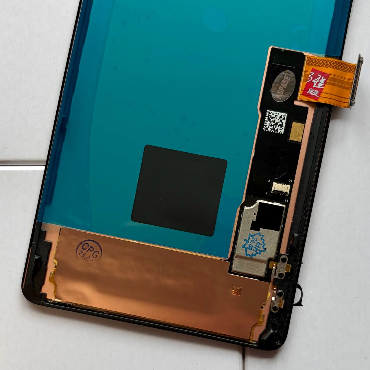 Дисплей Google Pixel 7 Pro black, с рамкой, Original Self Welded