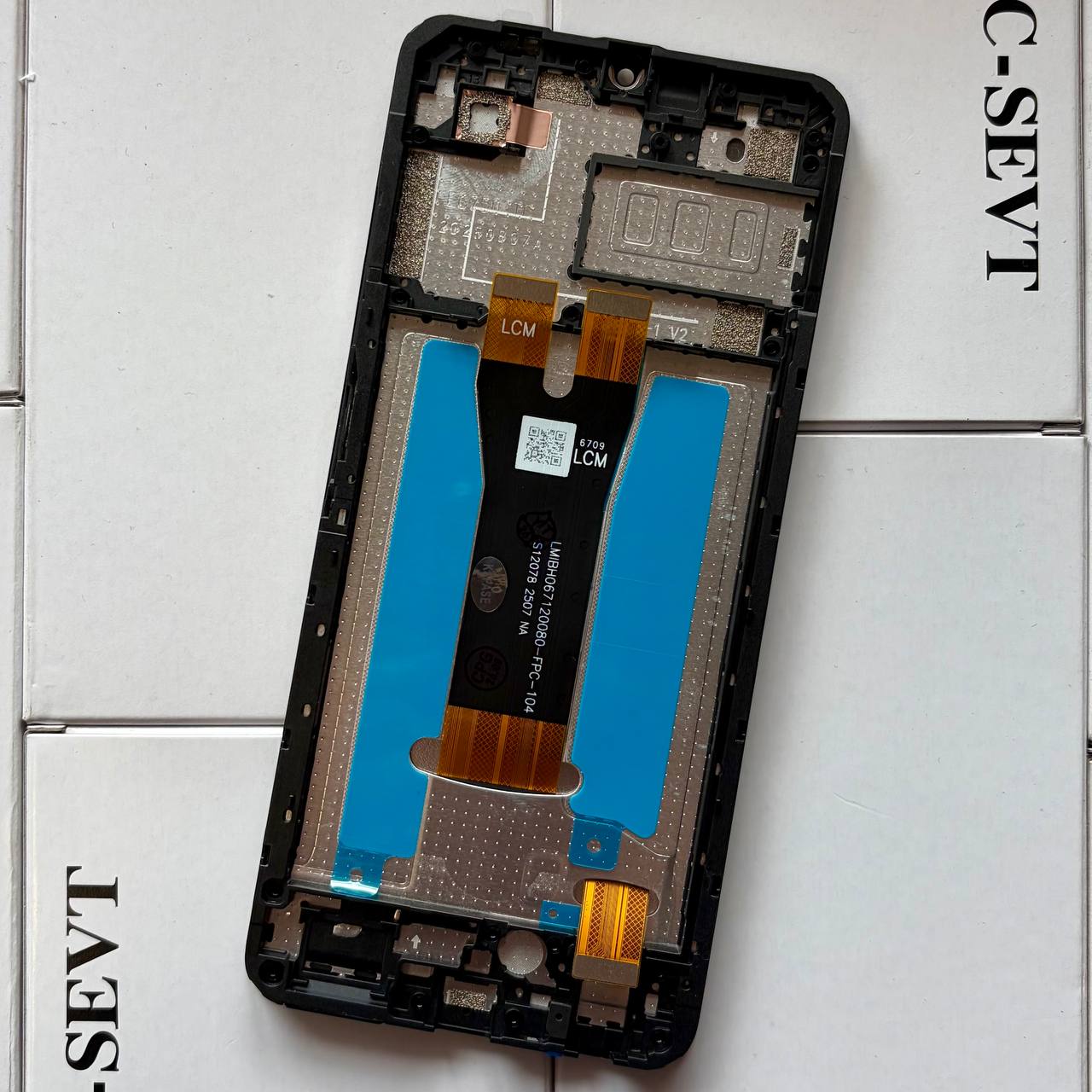 Дисплей ZTE Blade A36 | Blade A56 black, с рамкой, Original Self Welded
