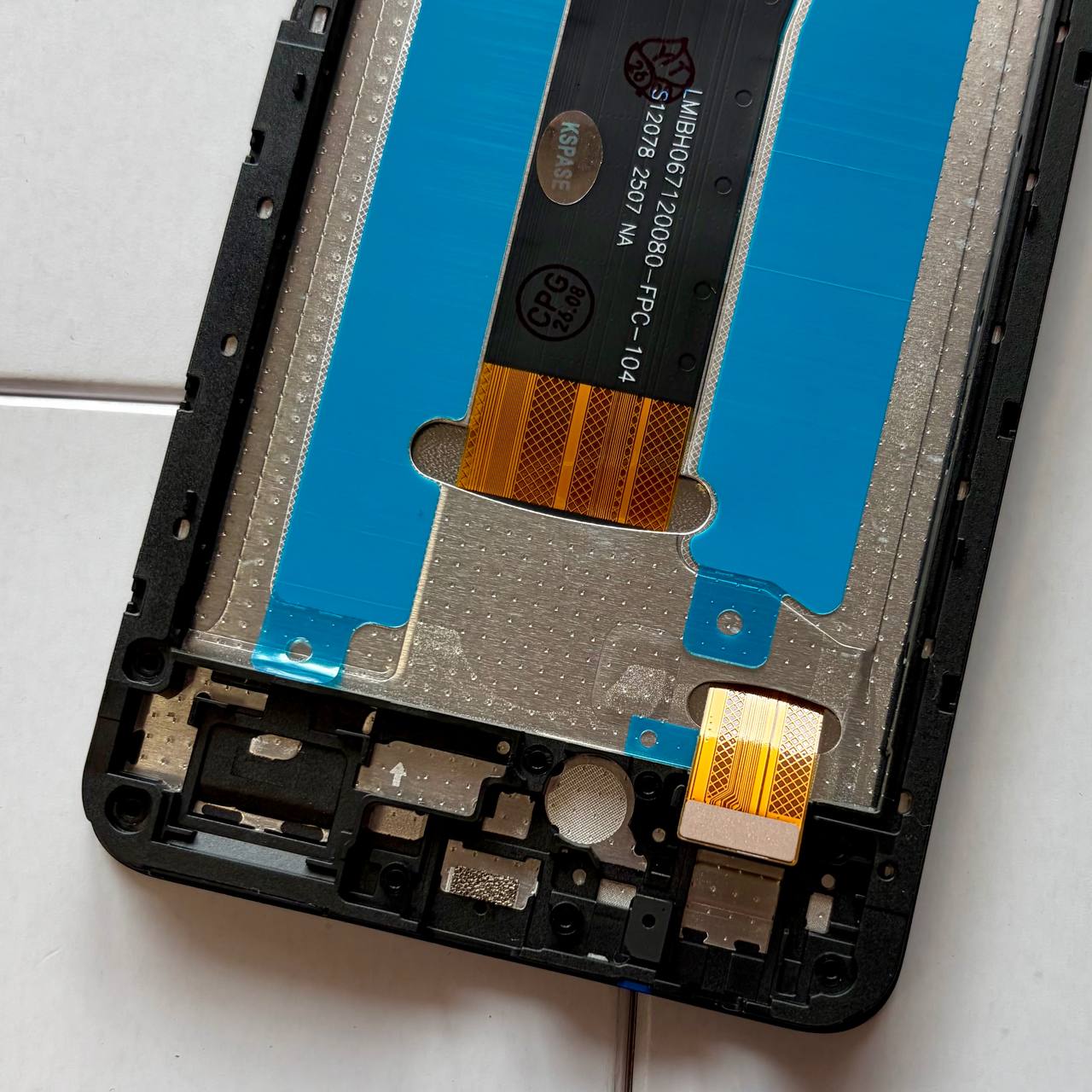 Дисплей ZTE Blade A36 | Blade A56 black, с рамкой, Original Self Welded