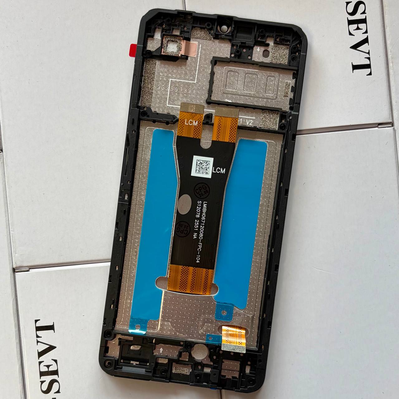 Дисплей ZTE Blade A36 | Blade A56 | Blade A76 4G black, с рамкой, Original