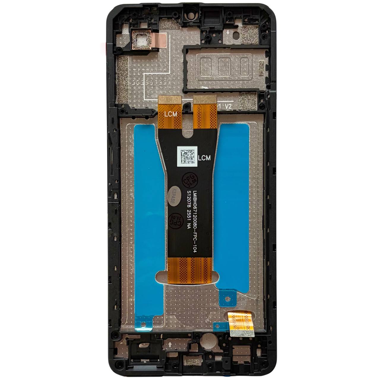 Дисплей ZTE Blade A36 | Blade A56 | Blade A76 4G black, с рамкой, Original